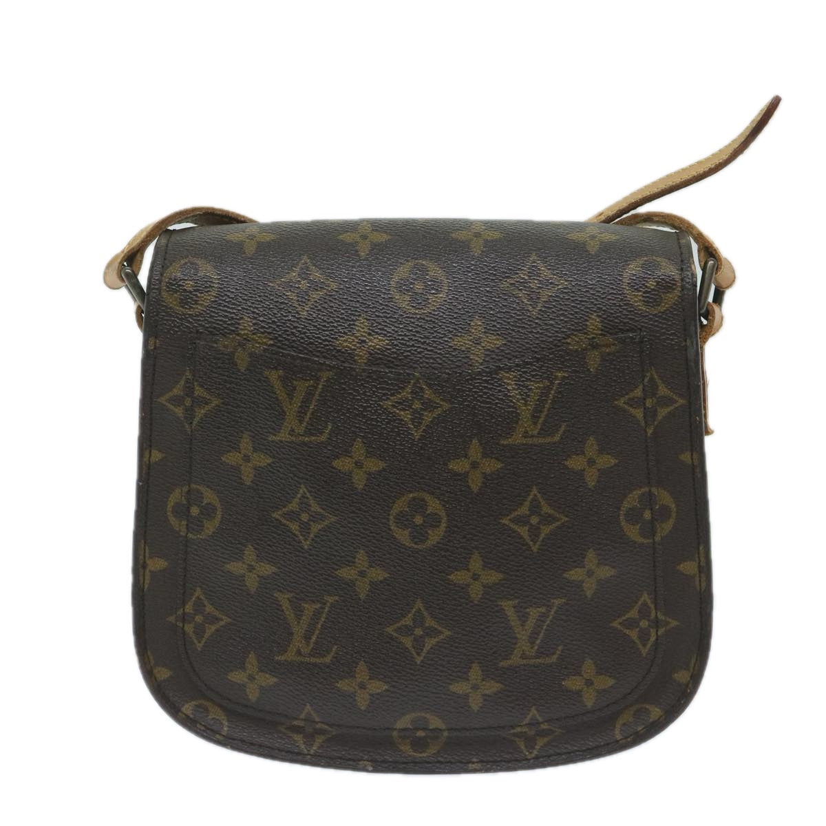 LOUIS VUITTON Monogram Saint Cloud MM Shoulder Bag M51243 LV Auth 59796