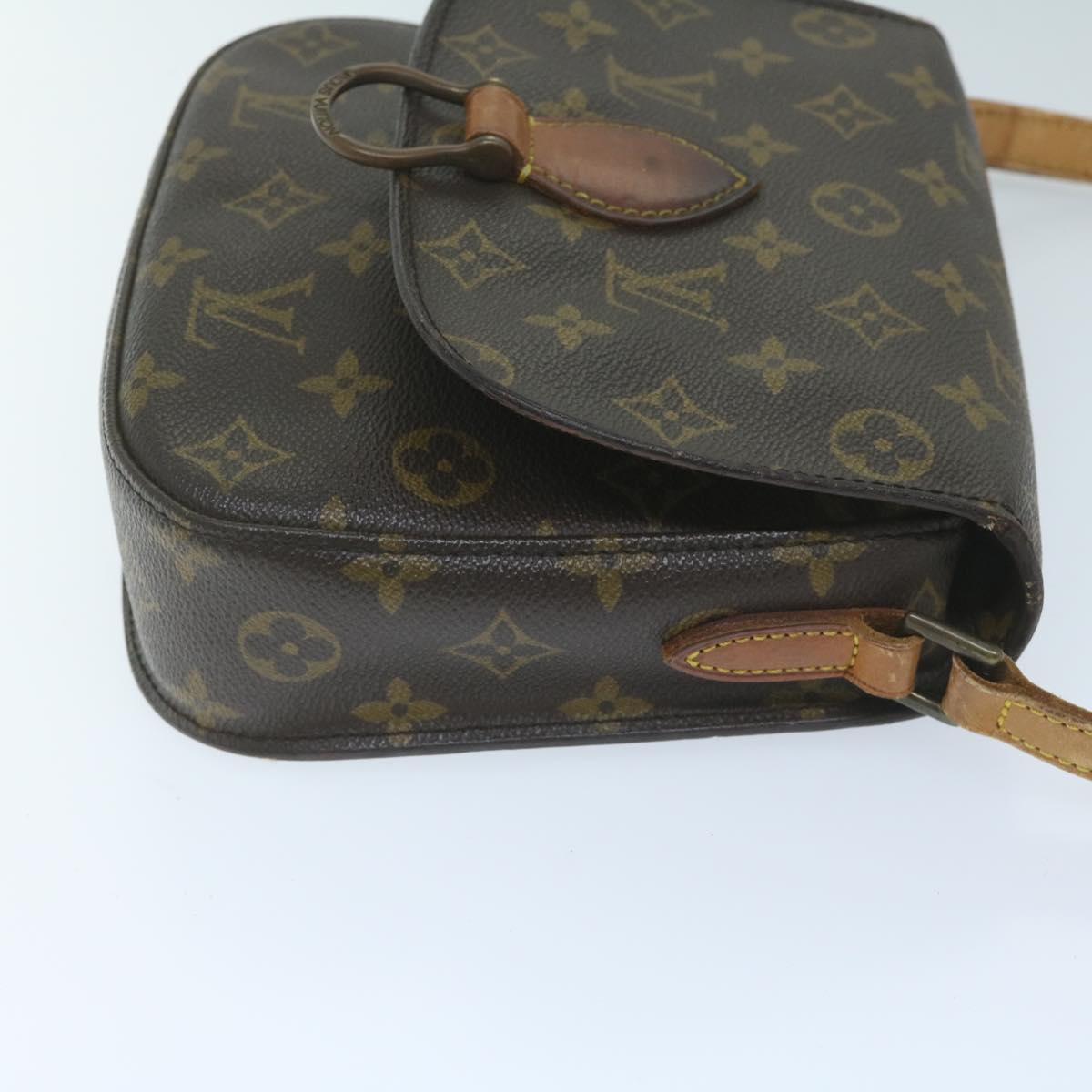 LOUIS VUITTON Monogram Saint Cloud MM Shoulder Bag M51243 LV Auth 59796