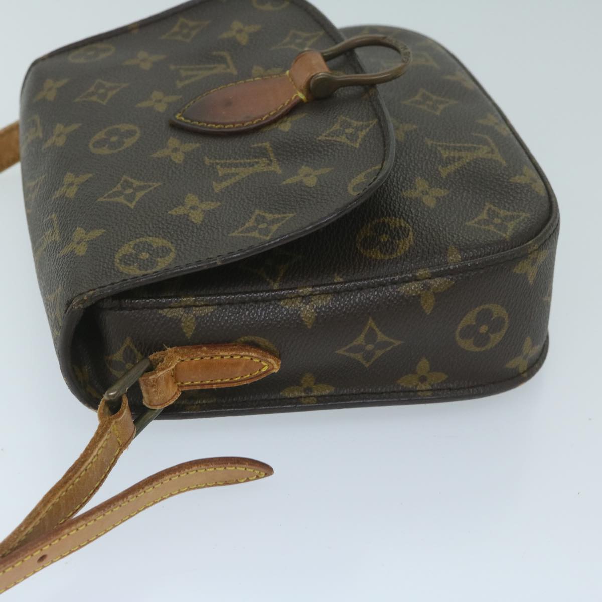 LOUIS VUITTON Monogram Saint Cloud MM Shoulder Bag M51243 LV Auth 59796