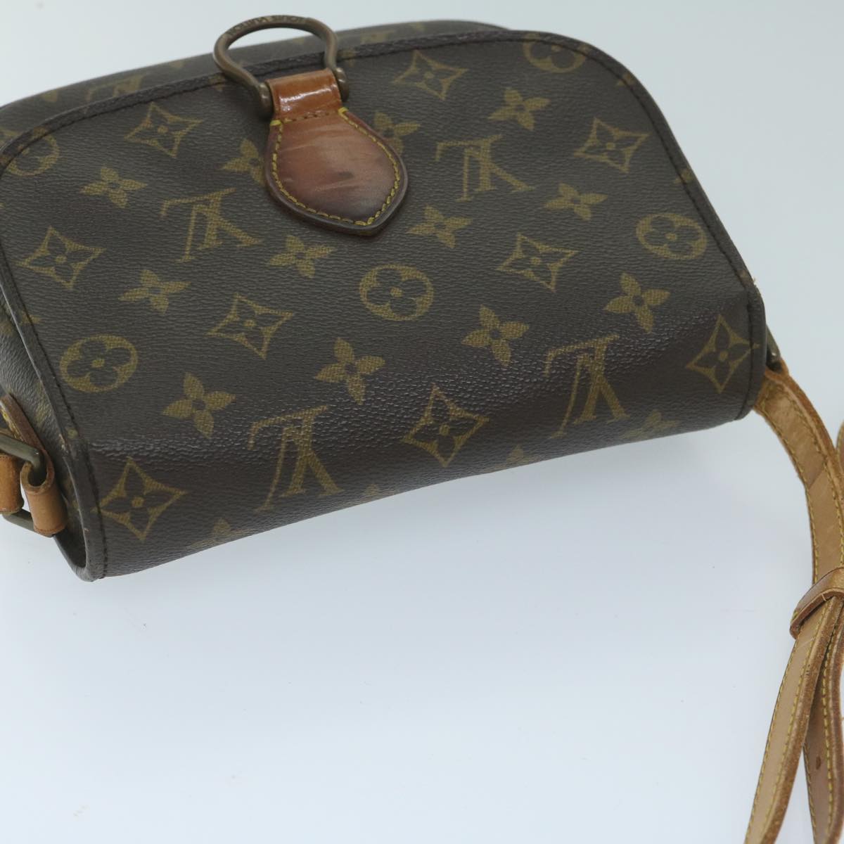 LOUIS VUITTON Monogram Saint Cloud MM Shoulder Bag M51243 LV Auth 59796