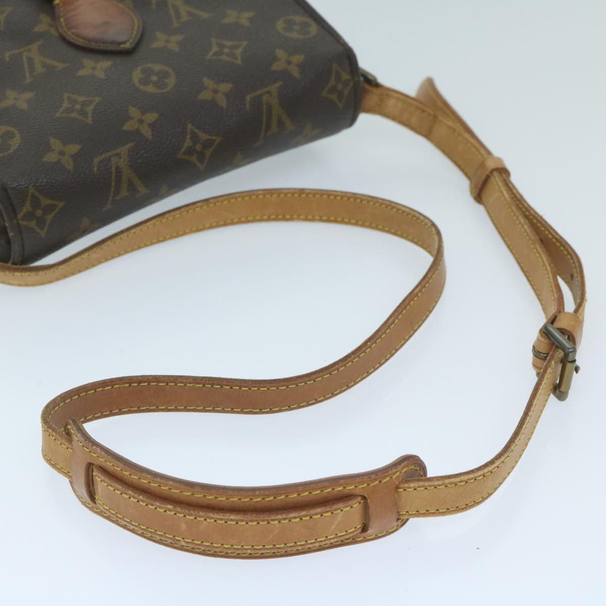 LOUIS VUITTON Monogram Saint Cloud MM Shoulder Bag M51243 LV Auth 59796