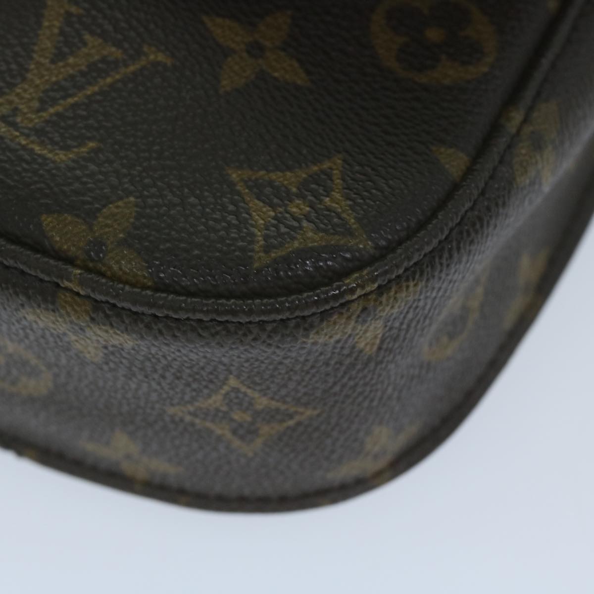 LOUIS VUITTON Monogram Saint Cloud MM Shoulder Bag M51243 LV Auth 59797