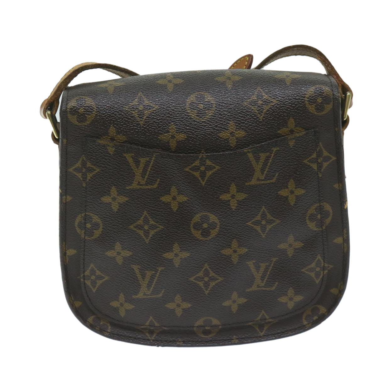 LOUIS VUITTON Monogram Saint Cloud MM Shoulder Bag M51243 LV Auth 59797