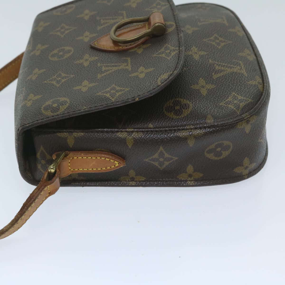 LOUIS VUITTON Monogram Saint Cloud MM Shoulder Bag M51243 LV Auth 59797