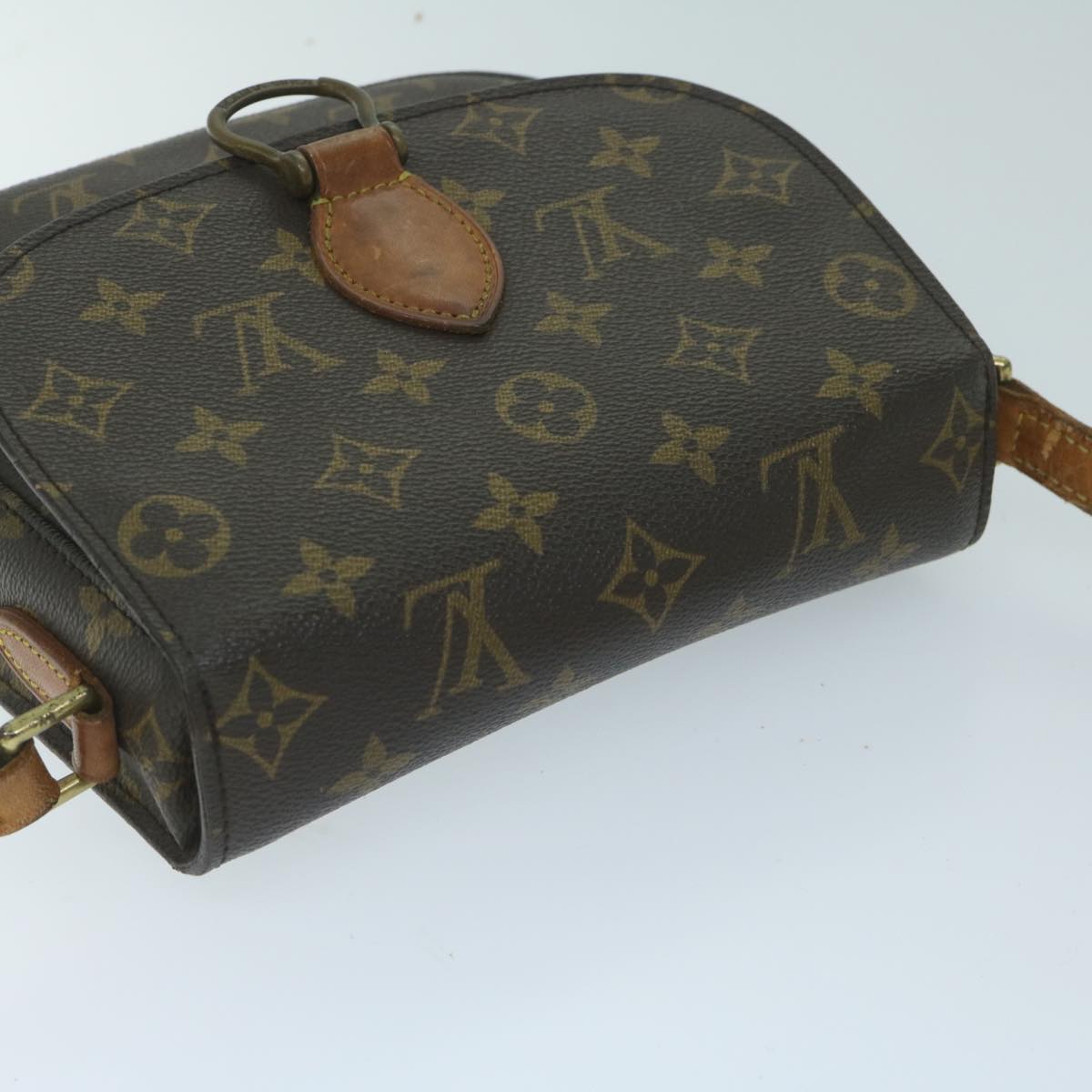 LOUIS VUITTON Monogram Saint Cloud MM Shoulder Bag M51243 LV Auth 59797