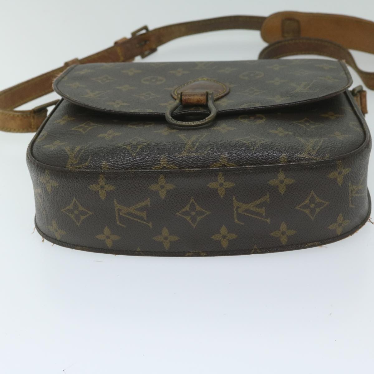 LOUIS VUITTON Monogram Saint Cloud GM Shoulder Bag M51242 LV Auth 59799