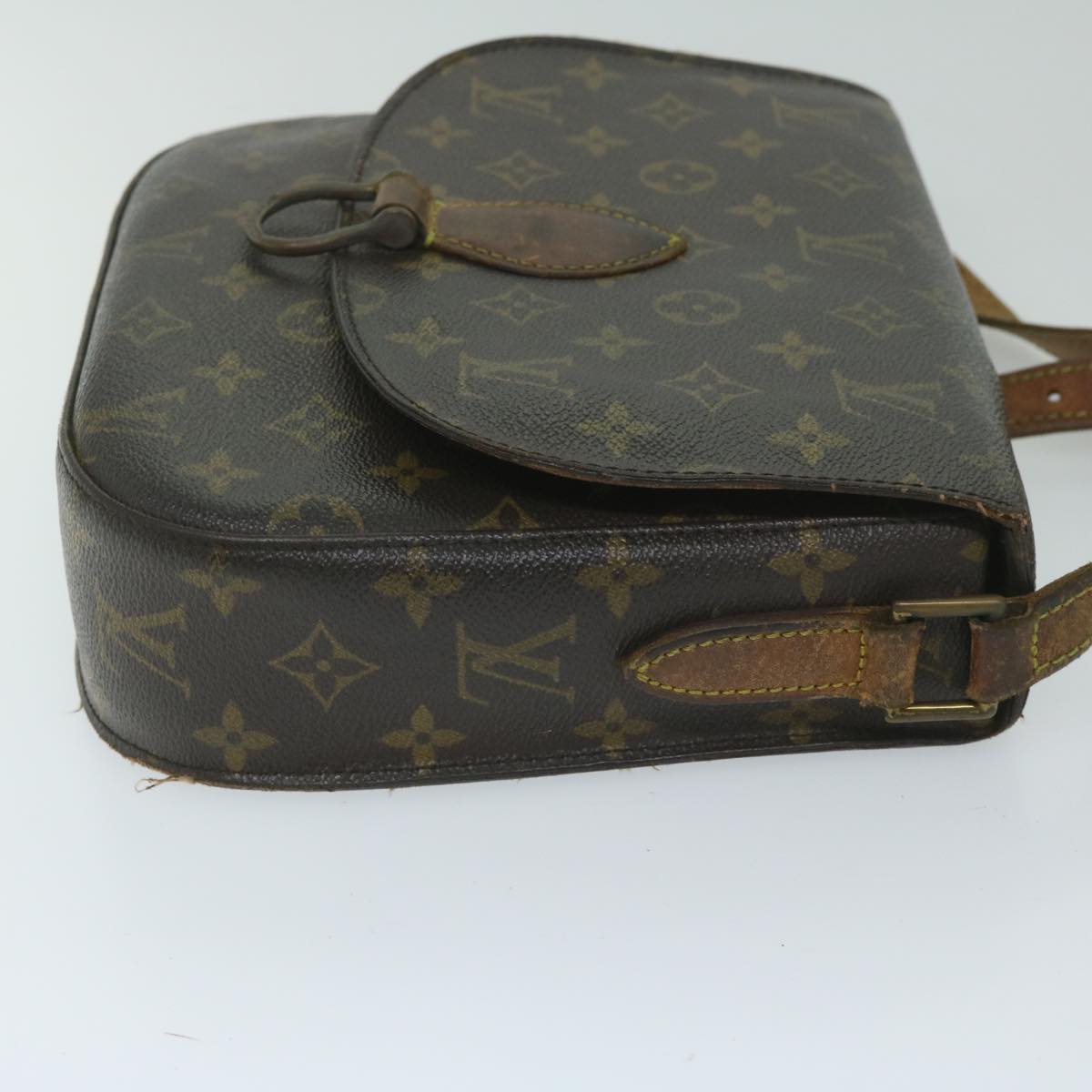 LOUIS VUITTON Monogram Saint Cloud GM Shoulder Bag M51242 LV Auth 59799