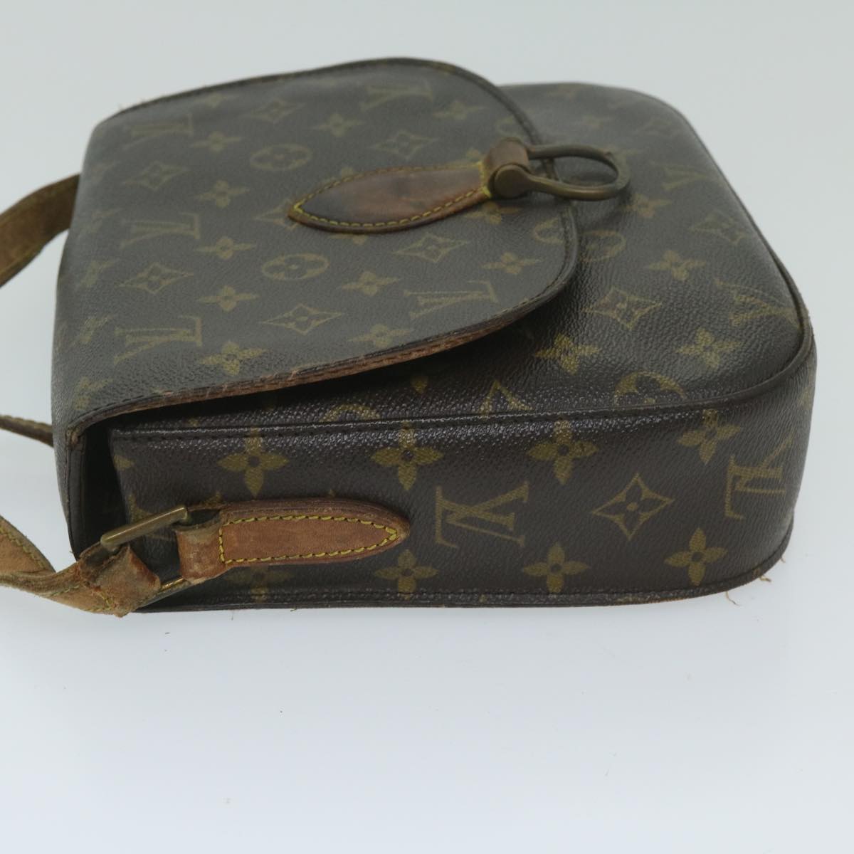 LOUIS VUITTON Monogram Saint Cloud GM Shoulder Bag M51242 LV Auth 59799