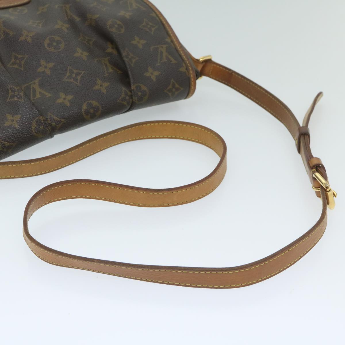 LOUIS VUITTON Monogram Menilmontant PM Shoulder Bag M40474 LV Auth 59802