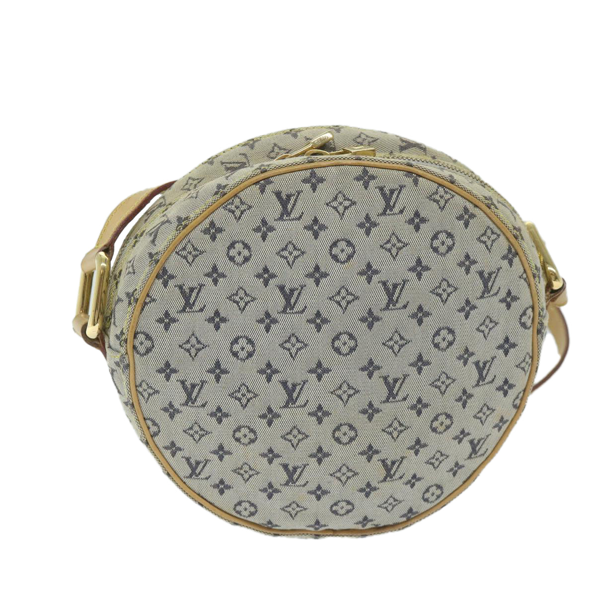 LOUIS VUITTON Monogram Mini Jeanne GM Shoulder Bag Blue M92000 LV Auth 59805