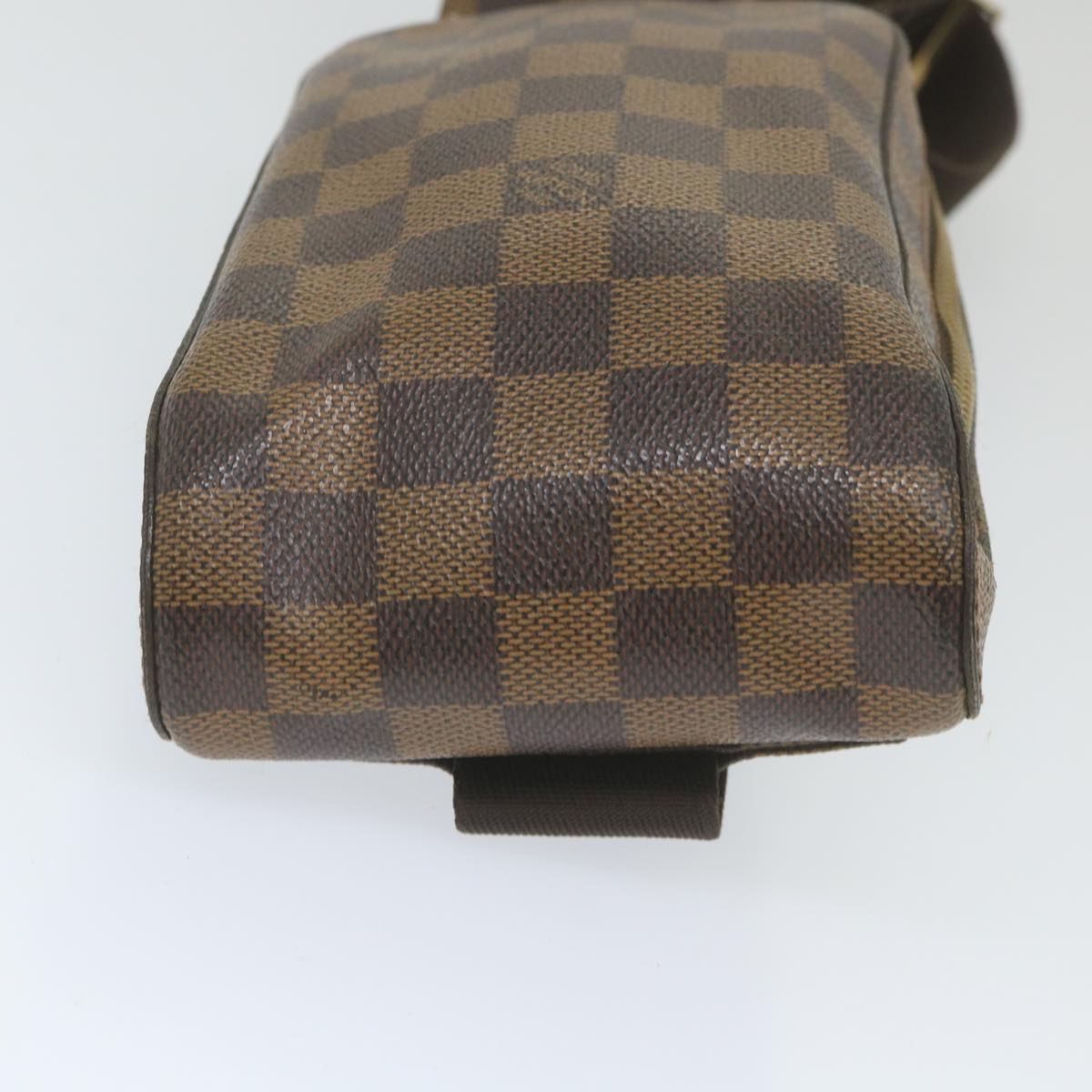 LOUIS VUITTON Damier Ebene Geronimos Shoulder Bag N51994 LV Auth 59807