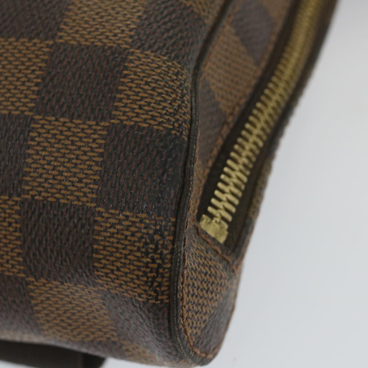 LOUIS VUITTON Damier Ebene Geronimos Shoulder Bag N51994 LV Auth 59807