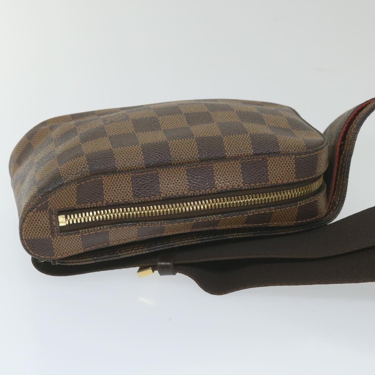 LOUIS VUITTON Damier Ebene Geronimos Shoulder Bag N51994 LV Auth 59807