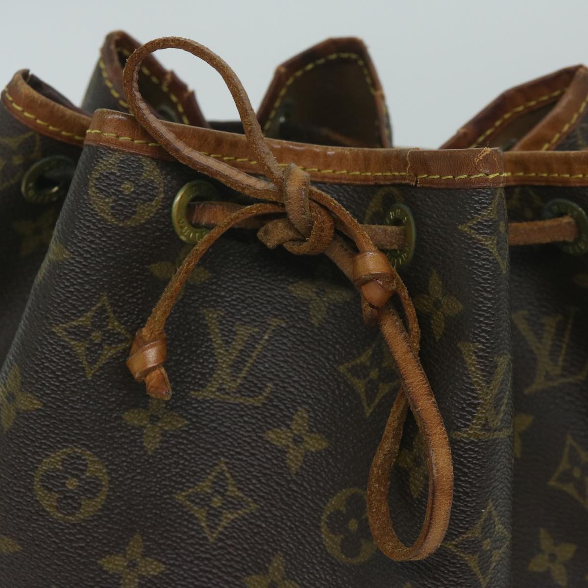 LOUIS VUITTON Monogram Noe Shoulder Bag M42224 LV Auth 59822