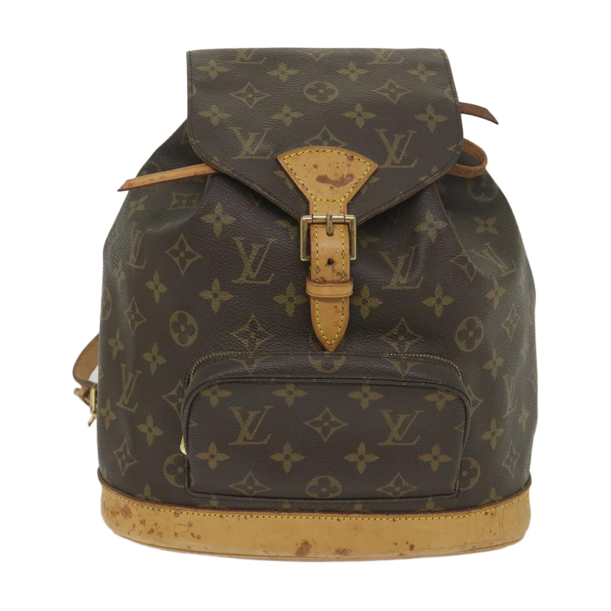 LOUIS VUITTON Monogram Montsouris MM Backpack M51136 LV Auth 59826