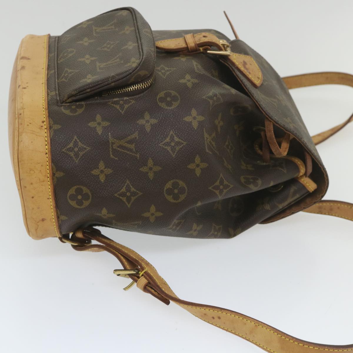 LOUIS VUITTON Monogram Montsouris MM Backpack M51136 LV Auth 59826