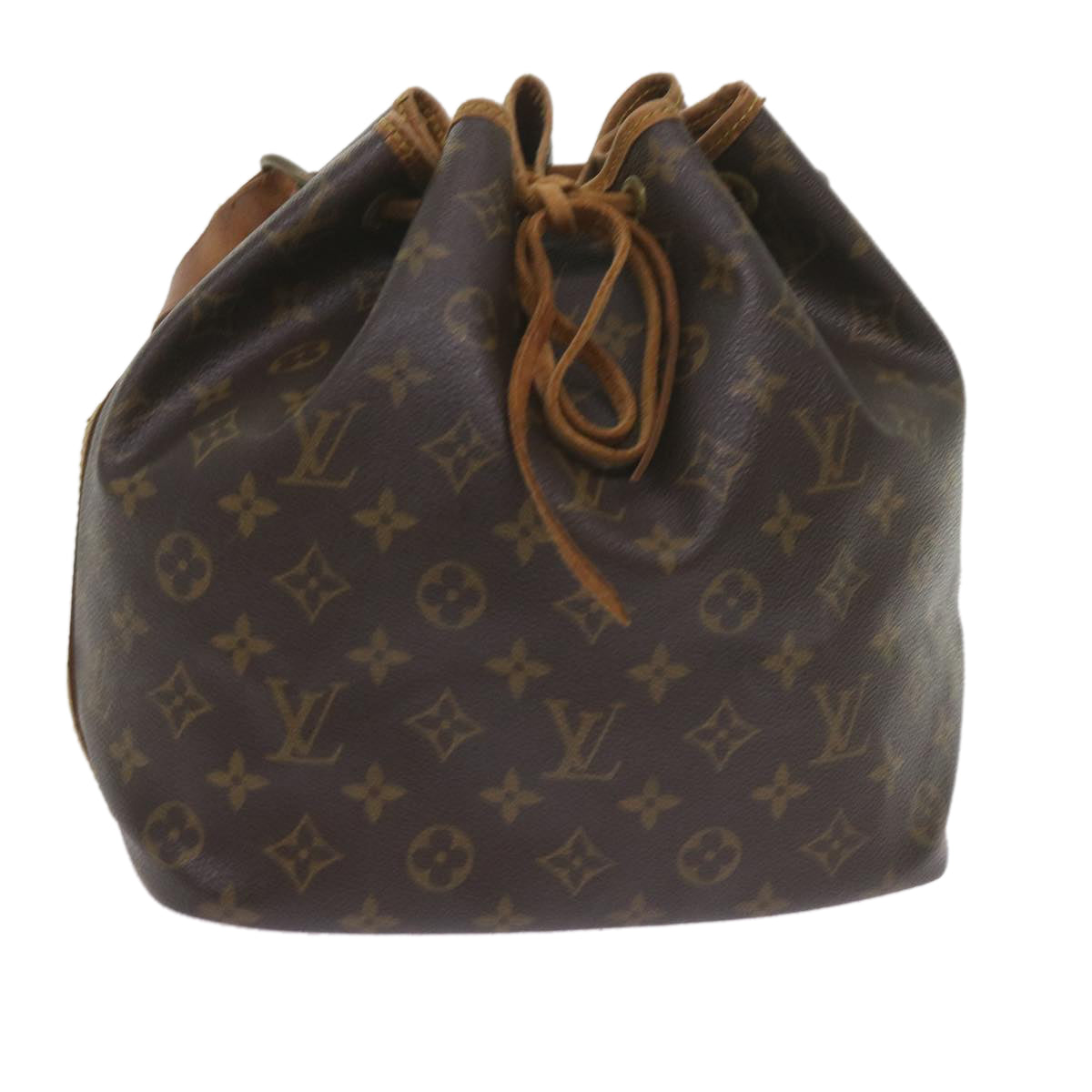 LOUIS VUITTON Monogram Petit Noe Shoulder Bag M42226 LV Auth 59830