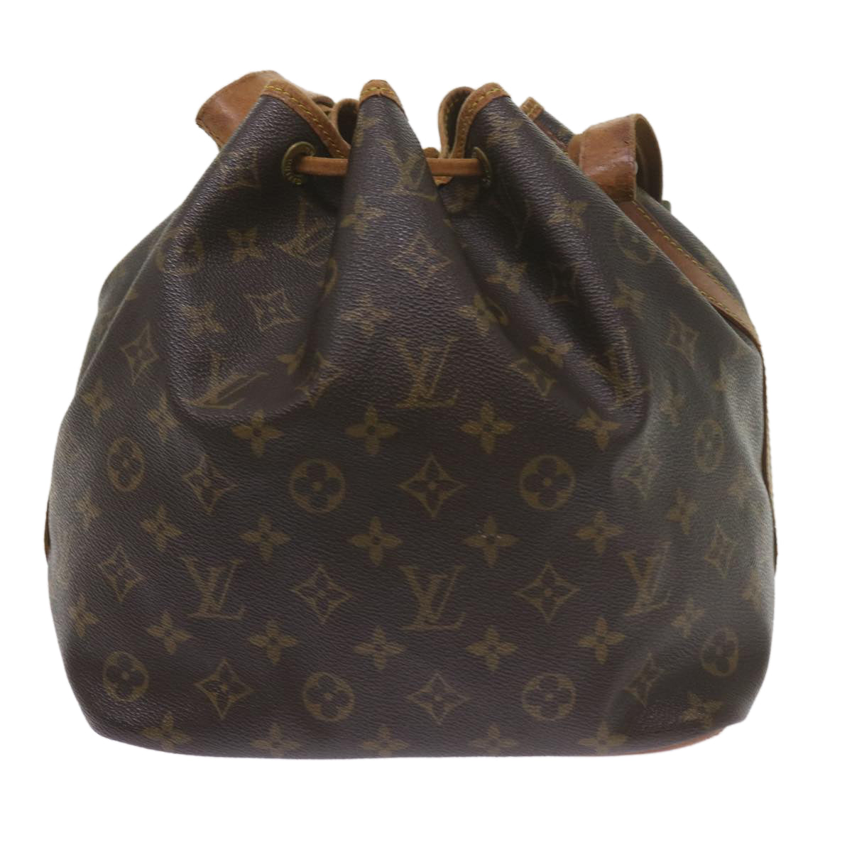 LOUIS VUITTON Monogram Petit Noe Shoulder Bag M42226 LV Auth 59830