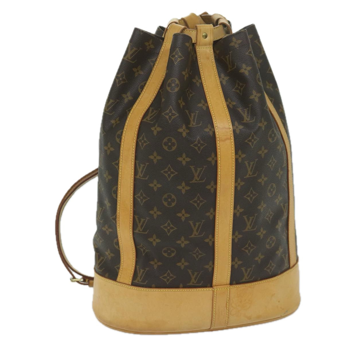 LOUIS VUITTON Monogram Randonnee GM Shoulder Bag M42244 LV Auth 59846