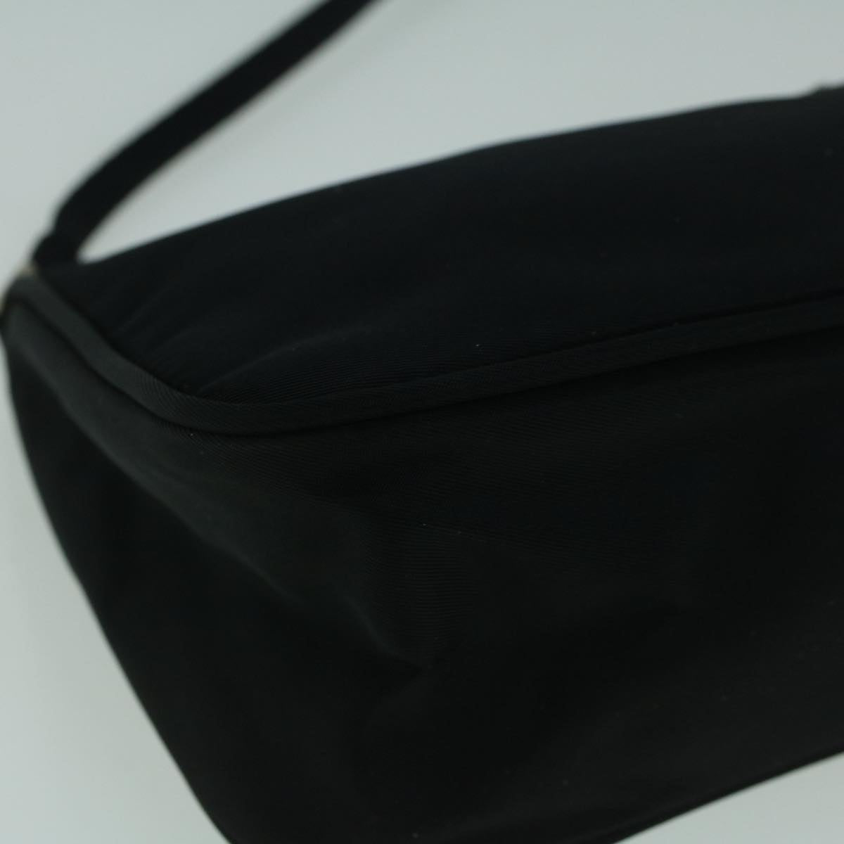 PRADA Accessory Pouch Nylon Black Auth 59875