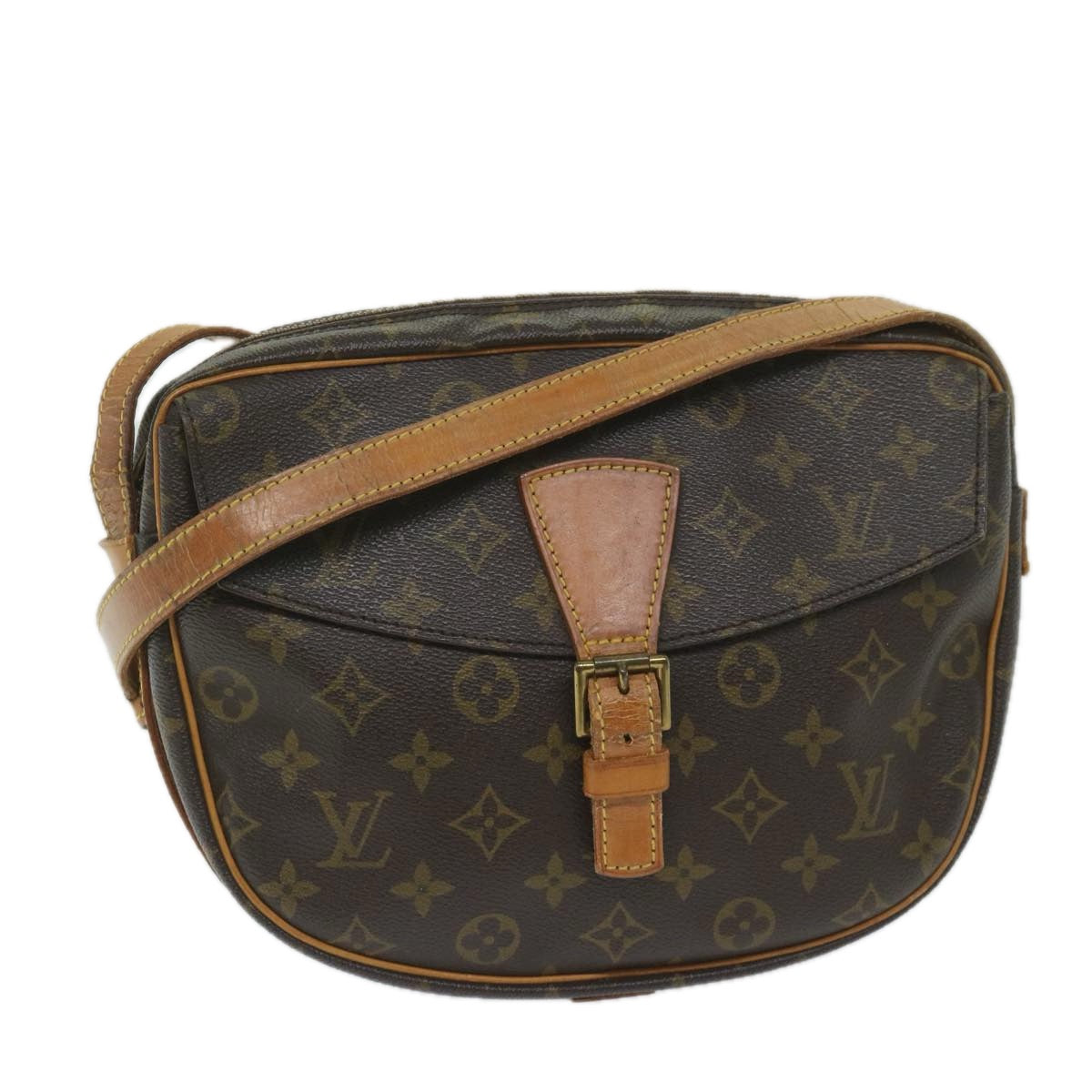 LOUIS VUITTON Monogram Jeune Fille GM Shoulder Bag M51225 LV Auth 59876