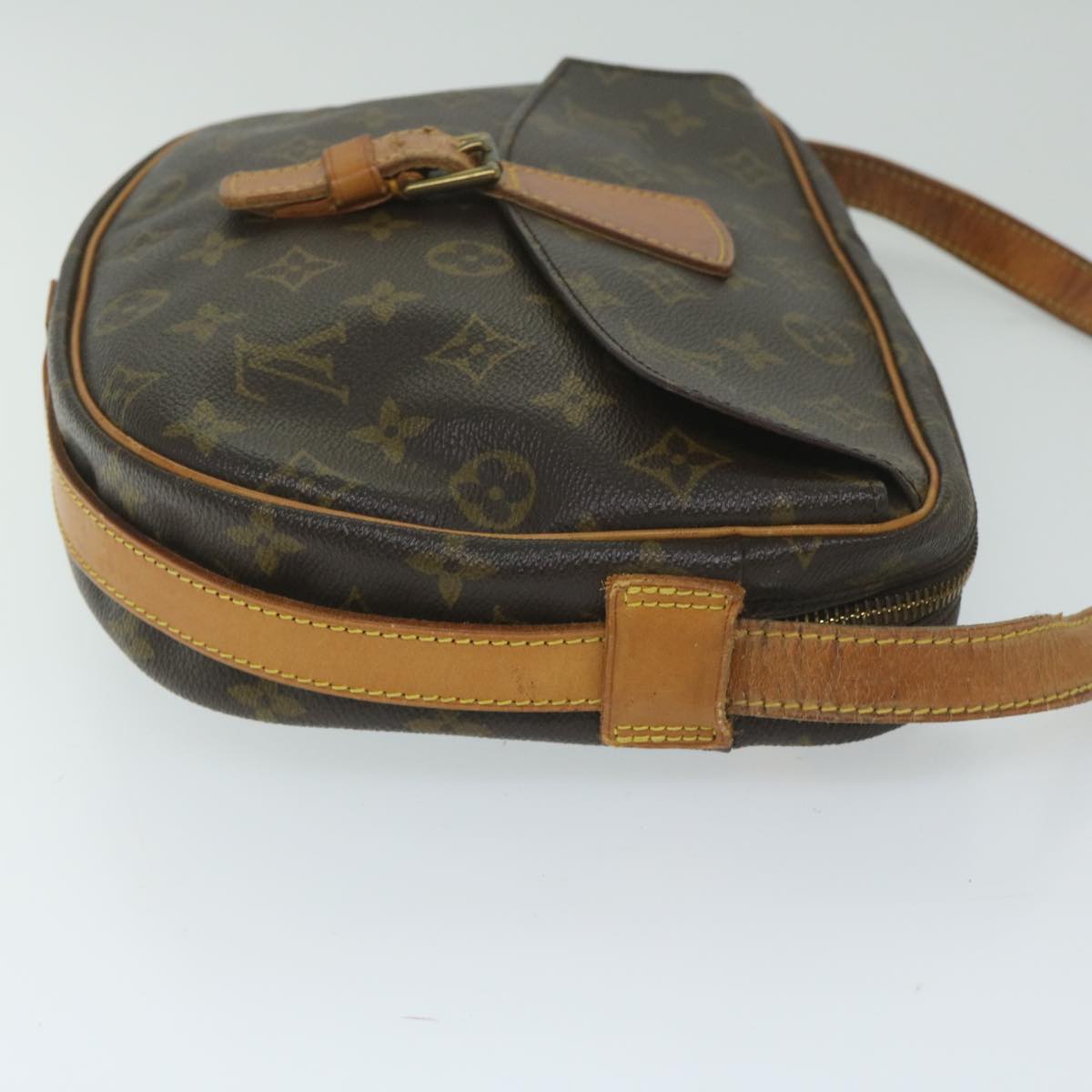 LOUIS VUITTON Monogram Jeune Fille GM Shoulder Bag M51225 LV Auth 59876