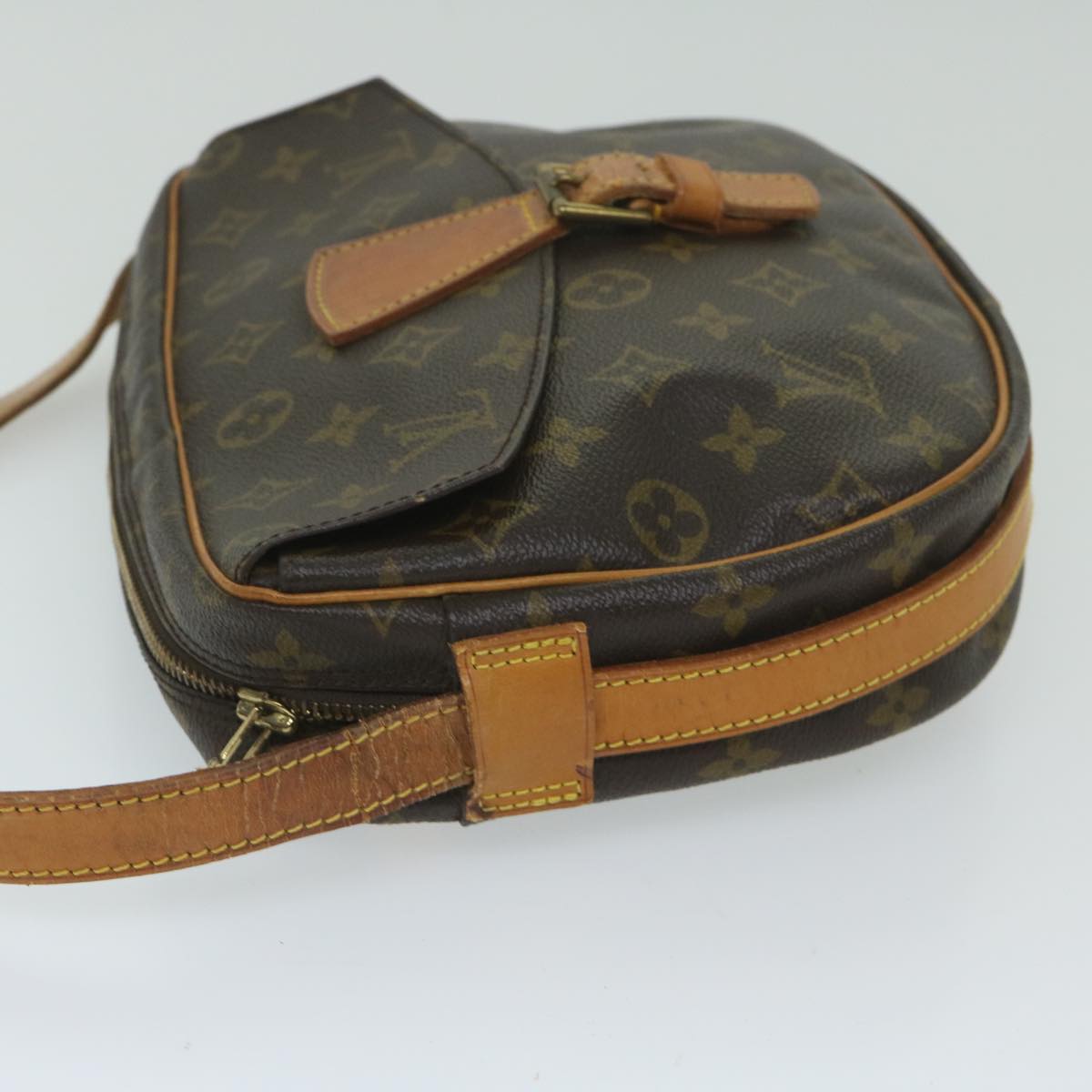 LOUIS VUITTON Monogram Jeune Fille GM Shoulder Bag M51225 LV Auth 59876