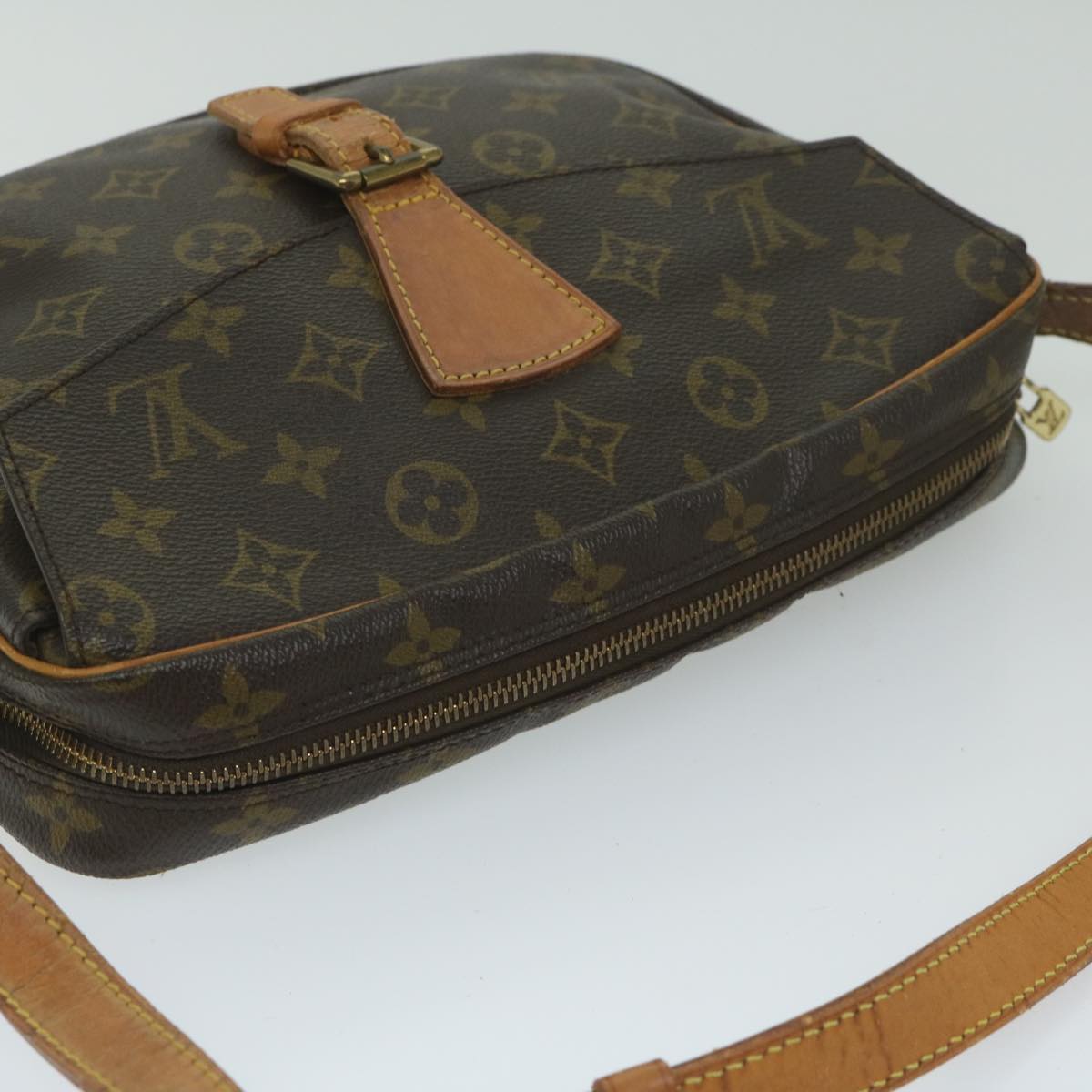 LOUIS VUITTON Monogram Jeune Fille GM Shoulder Bag M51225 LV Auth 59876