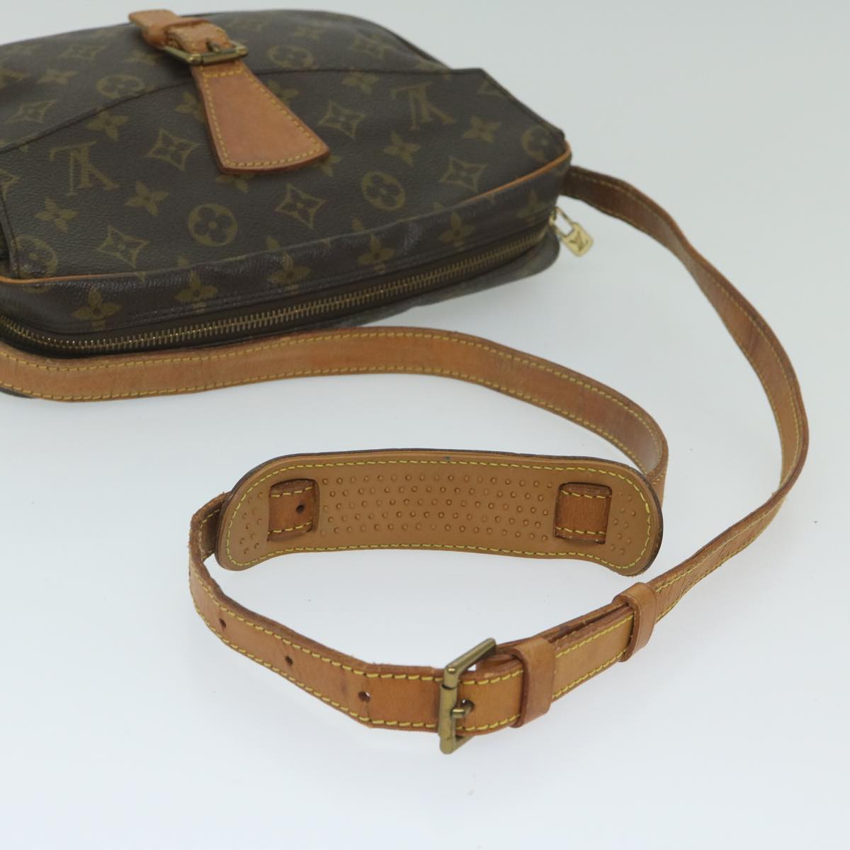 LOUIS VUITTON Monogram Jeune Fille GM Shoulder Bag M51225 LV Auth 59876