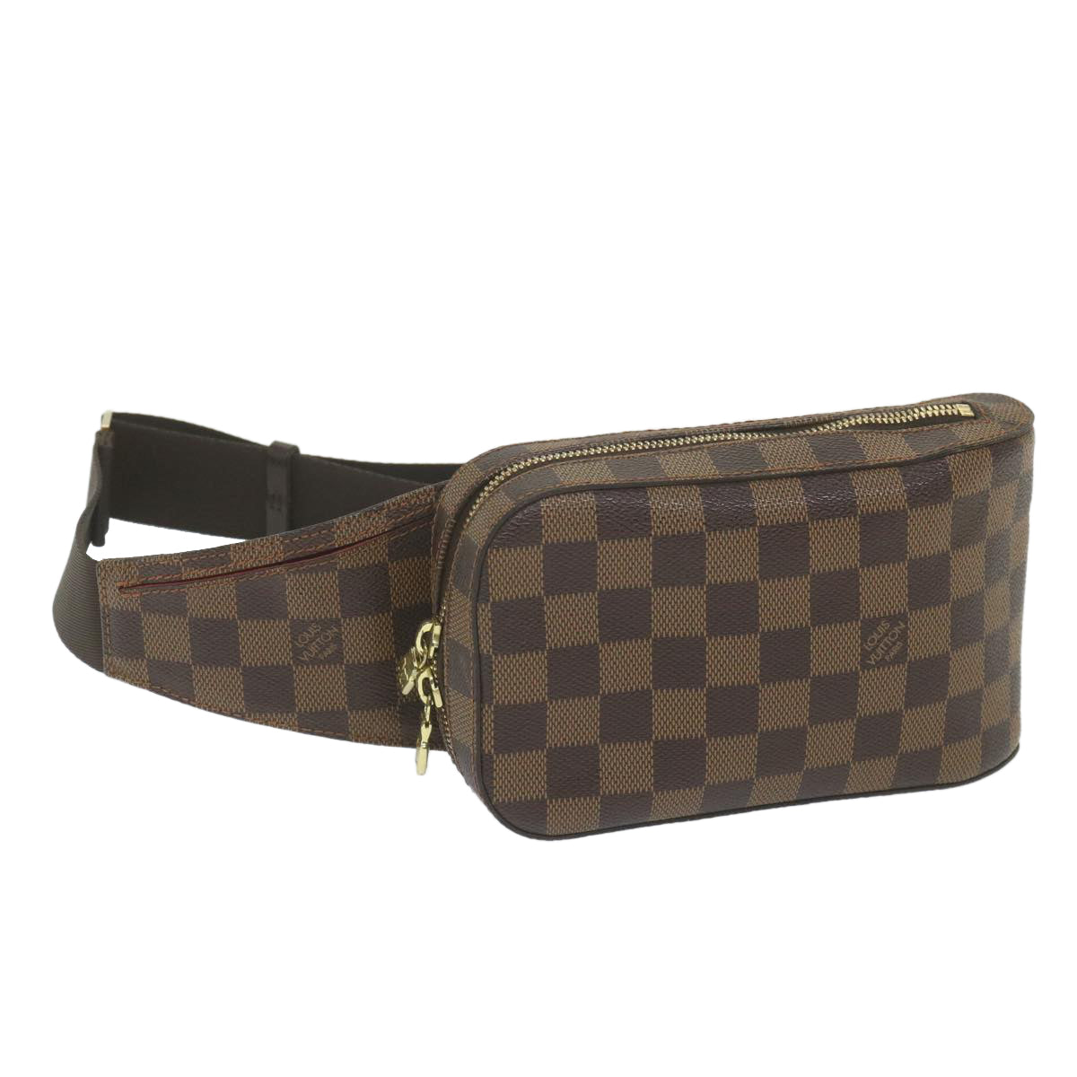 LOUIS VUITTON Damier Ebene Geronimos Shoulder Bag N51994 LV Auth 59881