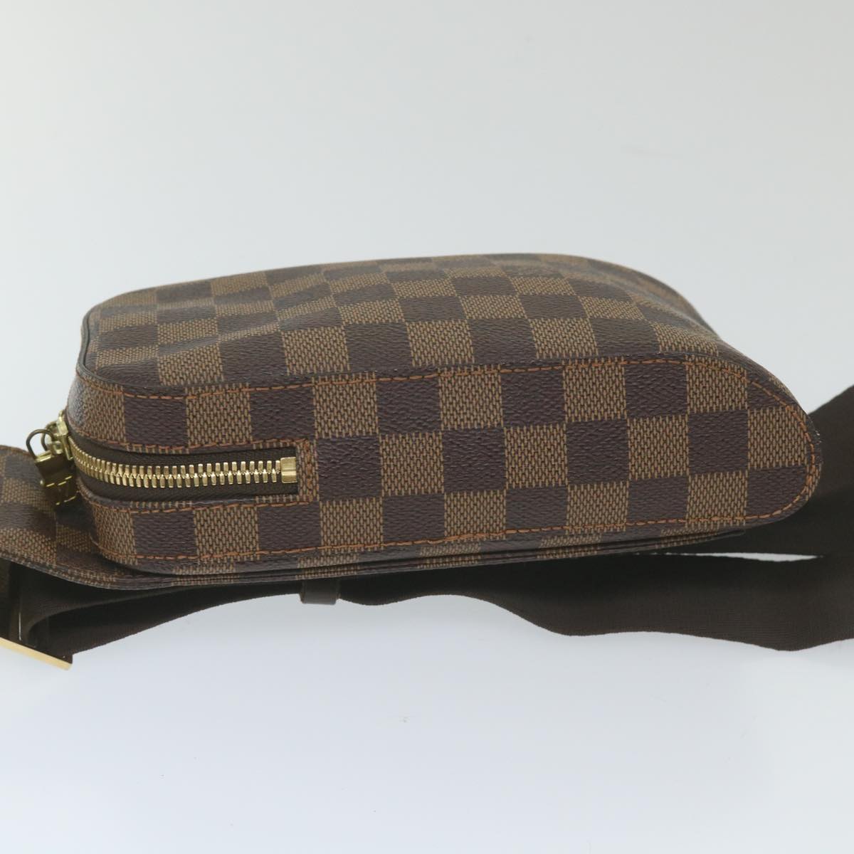 LOUIS VUITTON Damier Ebene Geronimos Shoulder Bag N51994 LV Auth 59881