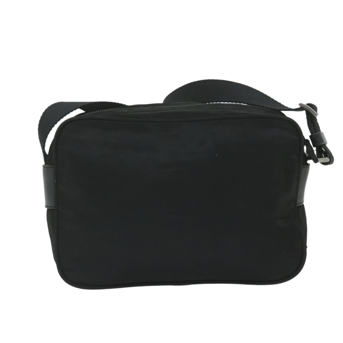 PRADA Shoulder Bag Nylon Black Auth 59918 - 0
