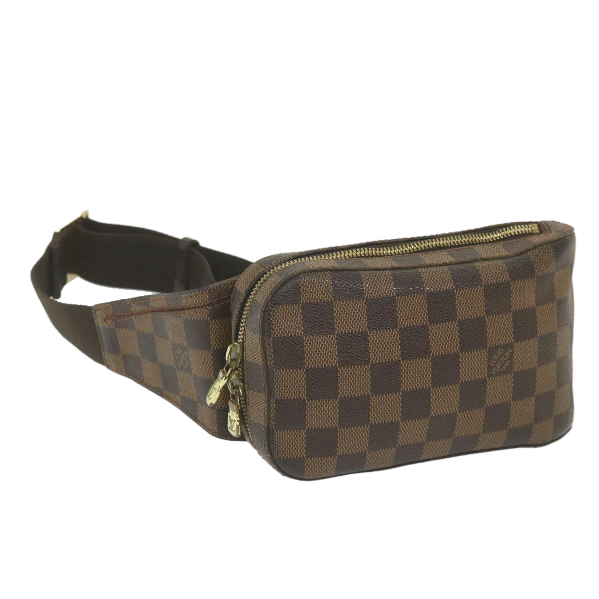 LOUIS VUITTON Damier Ebene Geronimos Shoulder Bag N51994 LV Auth 59921