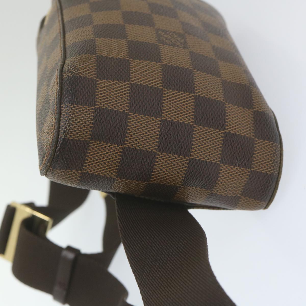 LOUIS VUITTON Damier Ebene Geronimos Shoulder Bag N51994 LV Auth 59921