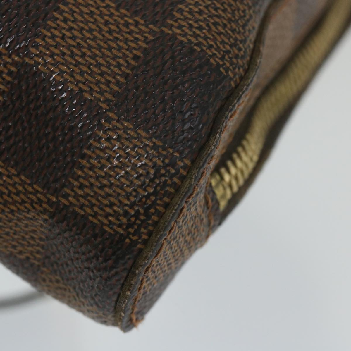 LOUIS VUITTON Damier Ebene Geronimos Shoulder Bag N51994 LV Auth 59921