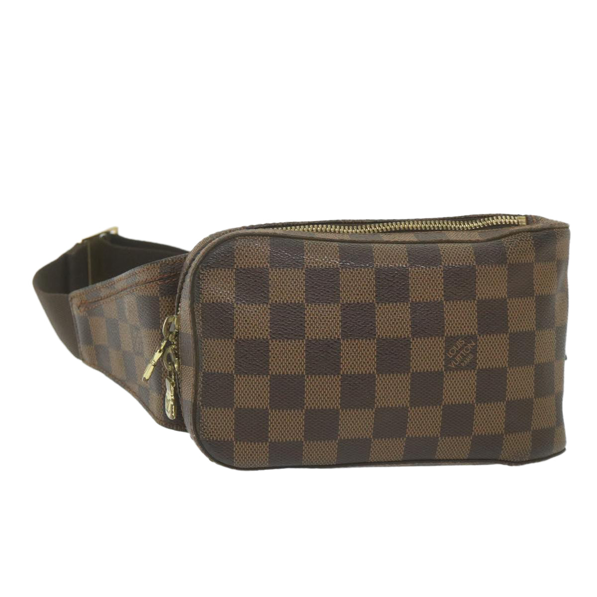 LOUIS VUITTON Damier Ebene Geronimos Shoulder Bag N51994 LV Auth 59921