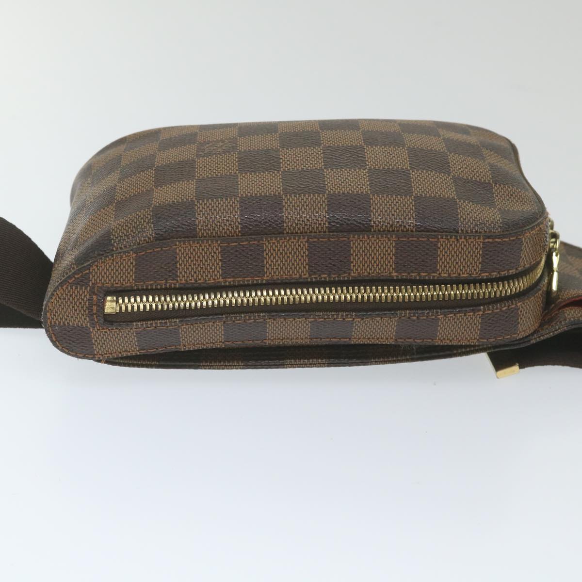 LOUIS VUITTON Damier Ebene Geronimos Shoulder Bag N51994 LV Auth 59921