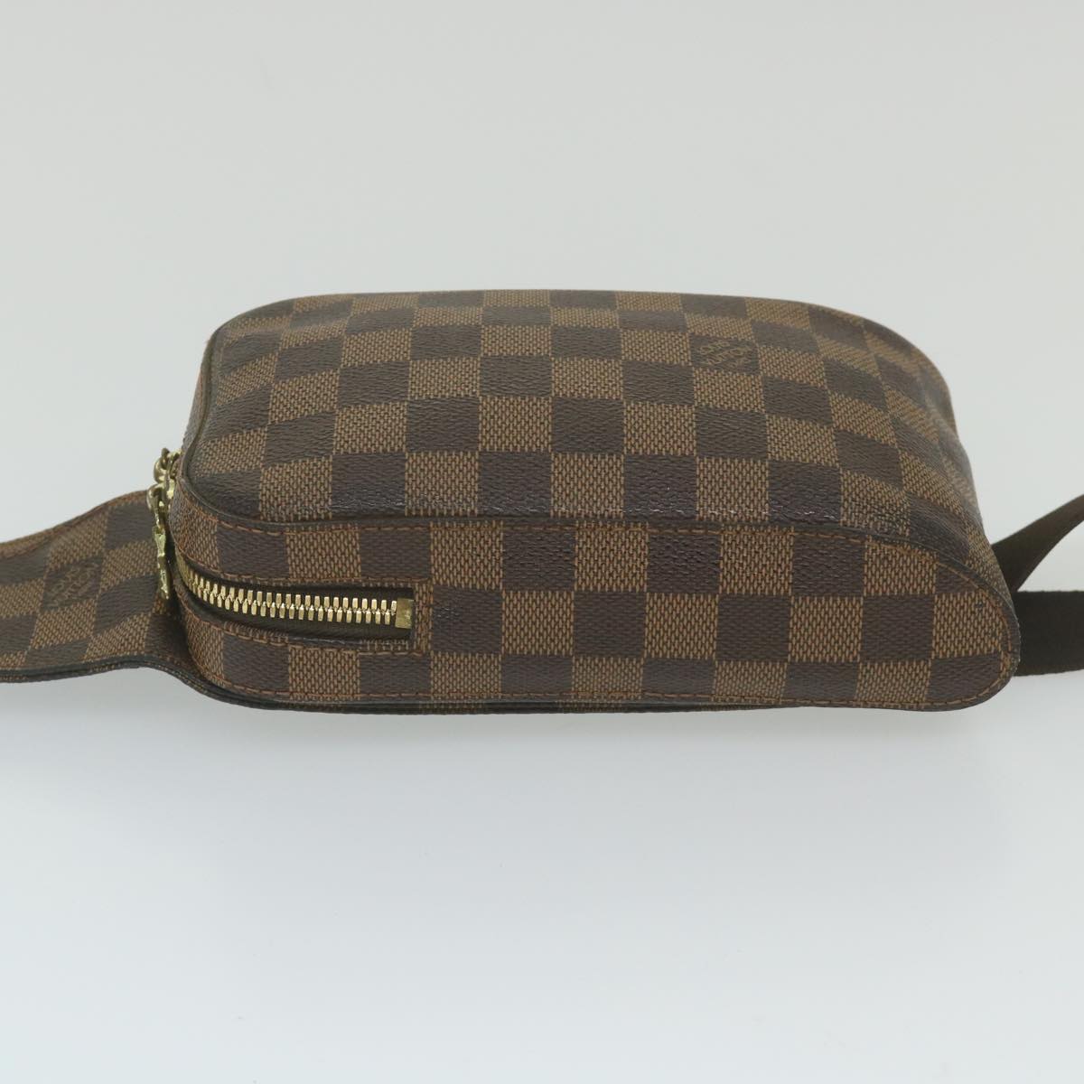 LOUIS VUITTON Damier Ebene Geronimos Shoulder Bag N51994 LV Auth 59921