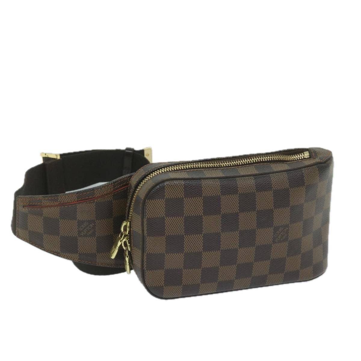 LOUIS VUITTON Damier Ebene Geronimos Shoulder Bag N51994 LV Auth 59922