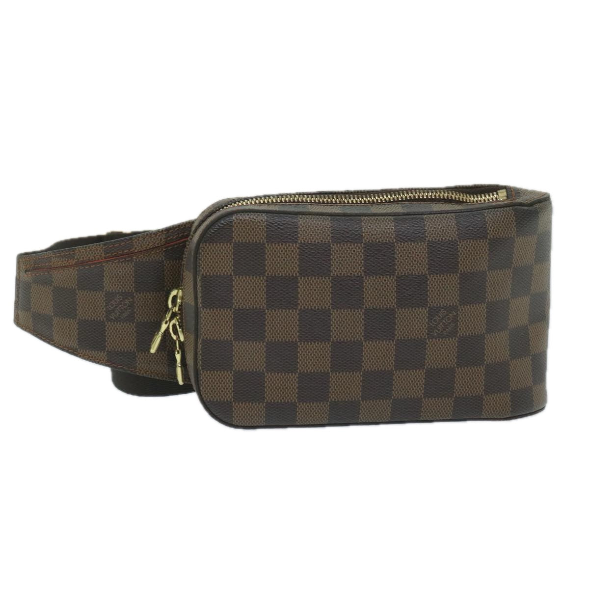 LOUIS VUITTON Damier Ebene Geronimos Shoulder Bag N51994 LV Auth 59922