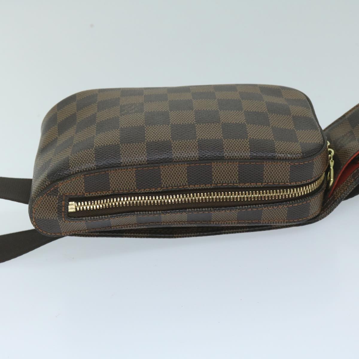 LOUIS VUITTON Damier Ebene Geronimos Shoulder Bag N51994 LV Auth 59922