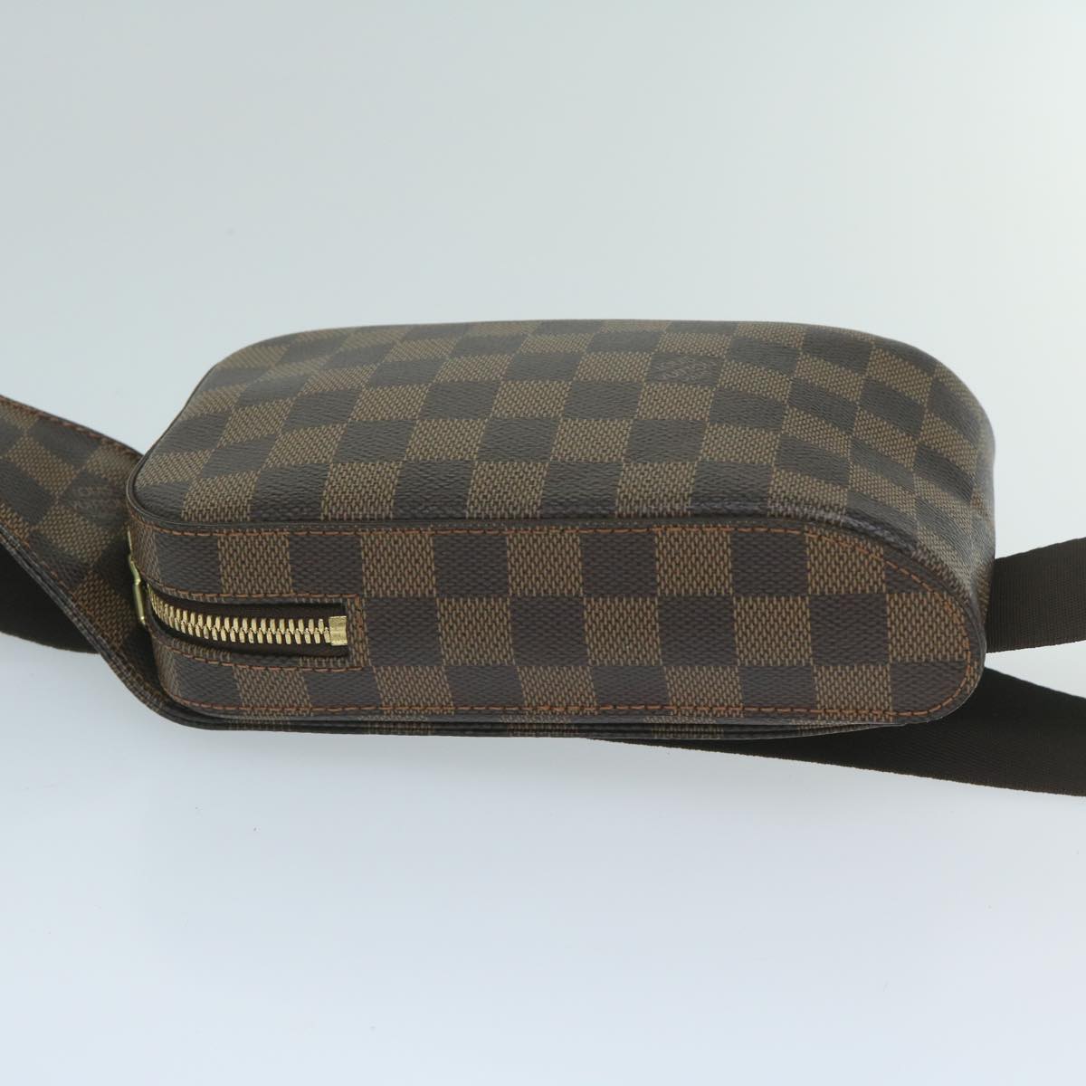 LOUIS VUITTON Damier Ebene Geronimos Shoulder Bag N51994 LV Auth 59922