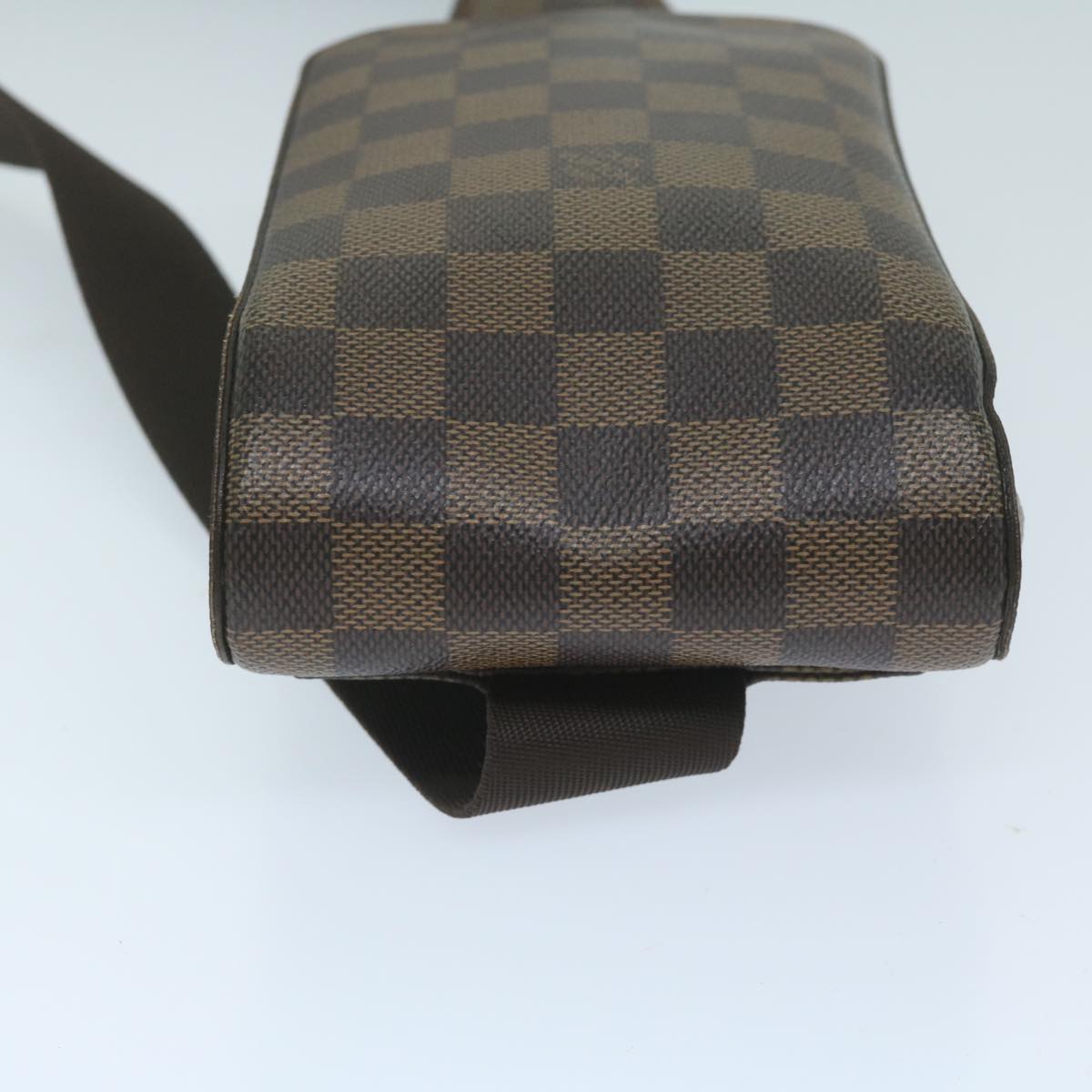 LOUIS VUITTON Damier Ebene Geronimos Shoulder Bag N51994 LV Auth 59922