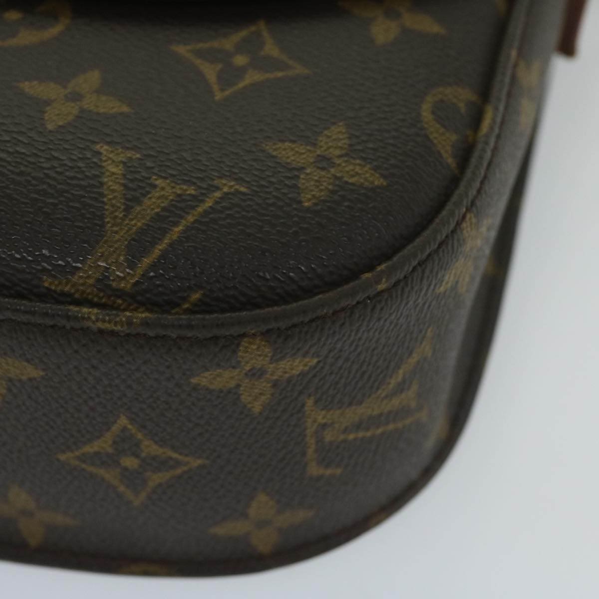 LOUIS VUITTON Monogram Saint Cloud GM Shoulder Bag M51242 LV Auth 59928