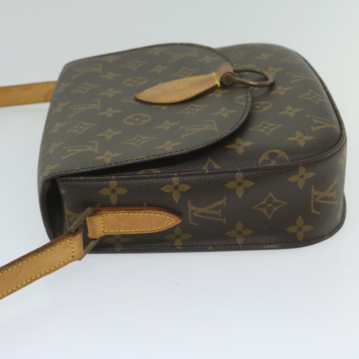 LOUIS VUITTON Monogram Saint Cloud GM Shoulder Bag M51242 LV Auth 59928