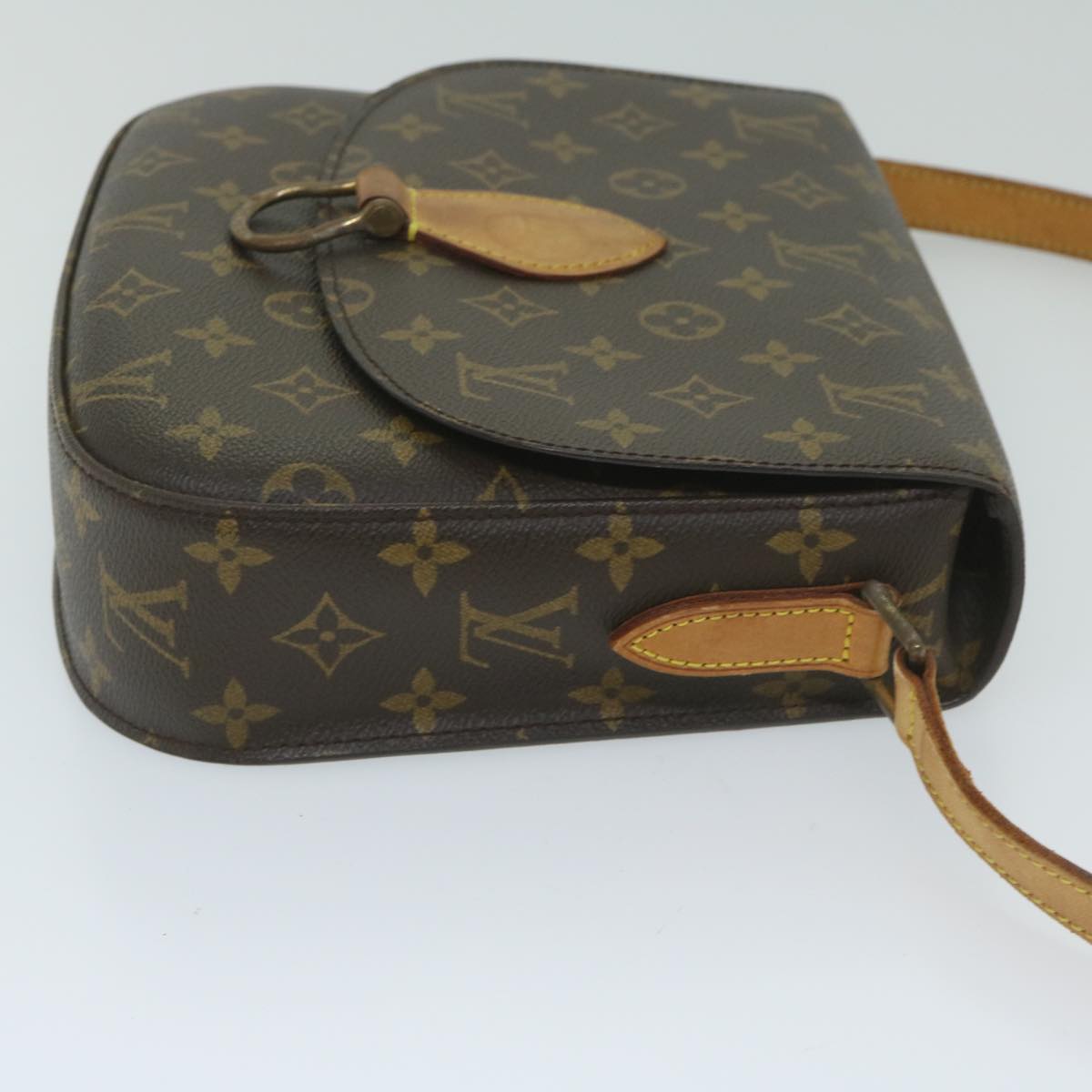 LOUIS VUITTON Monogram Saint Cloud GM Shoulder Bag M51242 LV Auth 59928