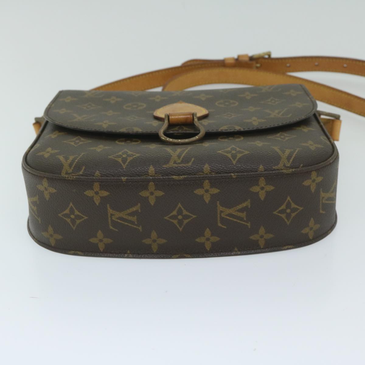 LOUIS VUITTON Monogram Saint Cloud GM Shoulder Bag M51242 LV Auth 59928