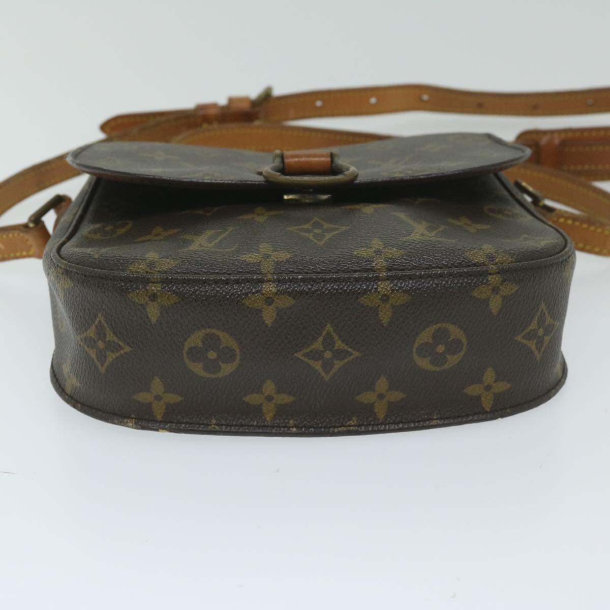 LOUIS VUITTON Monogram Saint Cloud MM Shoulder Bag M51243 LV Auth 59929