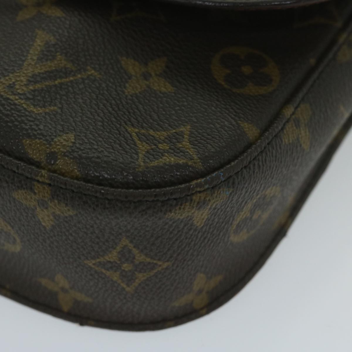 LOUIS VUITTON Monogram Saint Cloud MM Shoulder Bag M51243 LV Auth 59929