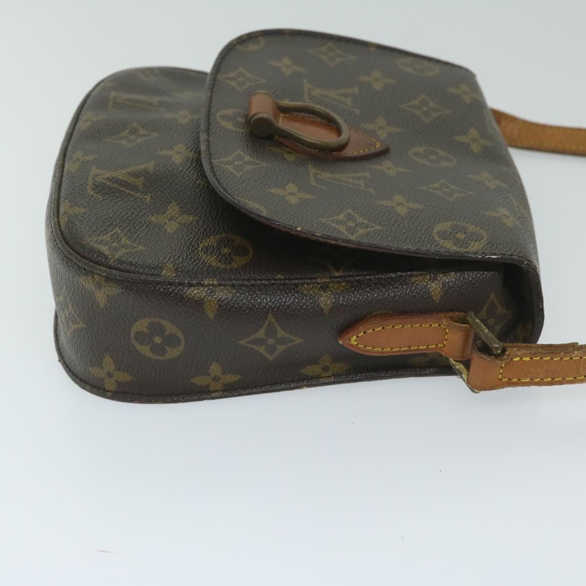 LOUIS VUITTON Monogram Saint Cloud MM Shoulder Bag M51243 LV Auth 59929